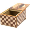 Japanese puzzle box 7steps Sansui(Fuji and Camellia) - Image 5