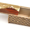 Japanese puzzle box 10steps Fuji and Tsubaki - Image 3