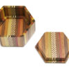 Yosegi Hexagonal Tea Canister - Image 4